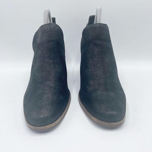 Lucky Brand Victorey suede ankle bootie in Black Deer- size 7.5 - Picture 4 of 11